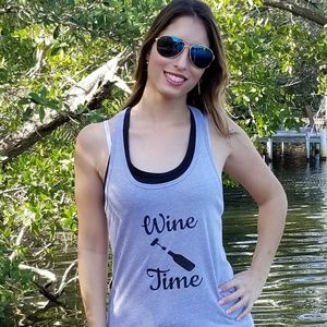 Wine Time Tank Top